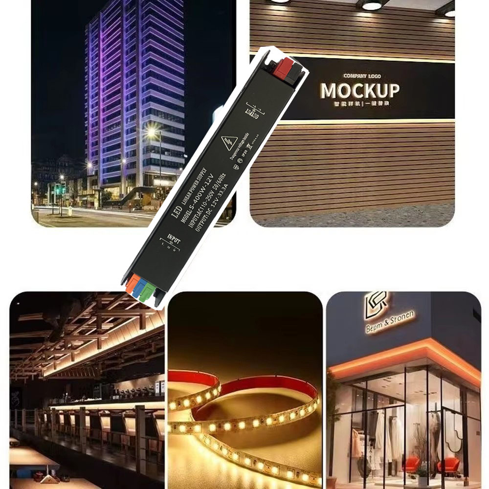 LED Power Supply Lighting Transformers 60W 100W 200W 300W 400W 500W AC110-250V Adapter Driver For Led Strip Lights DC12V/24V