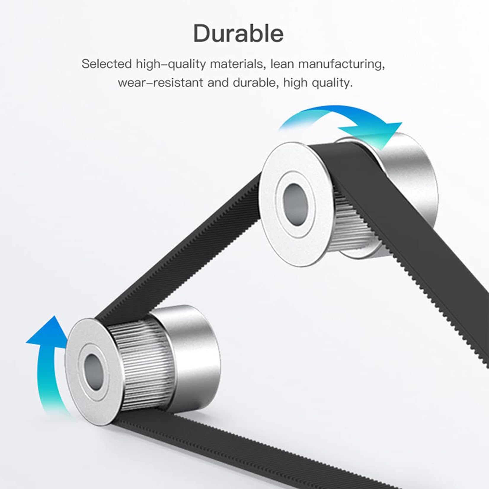 Creality Ender 3 V3 KE X+Y Kit de correa síncrona de eje y correa síncrona de anillo, accesorios de impresora 3D para Ender 3 V3 KE/SE/V2