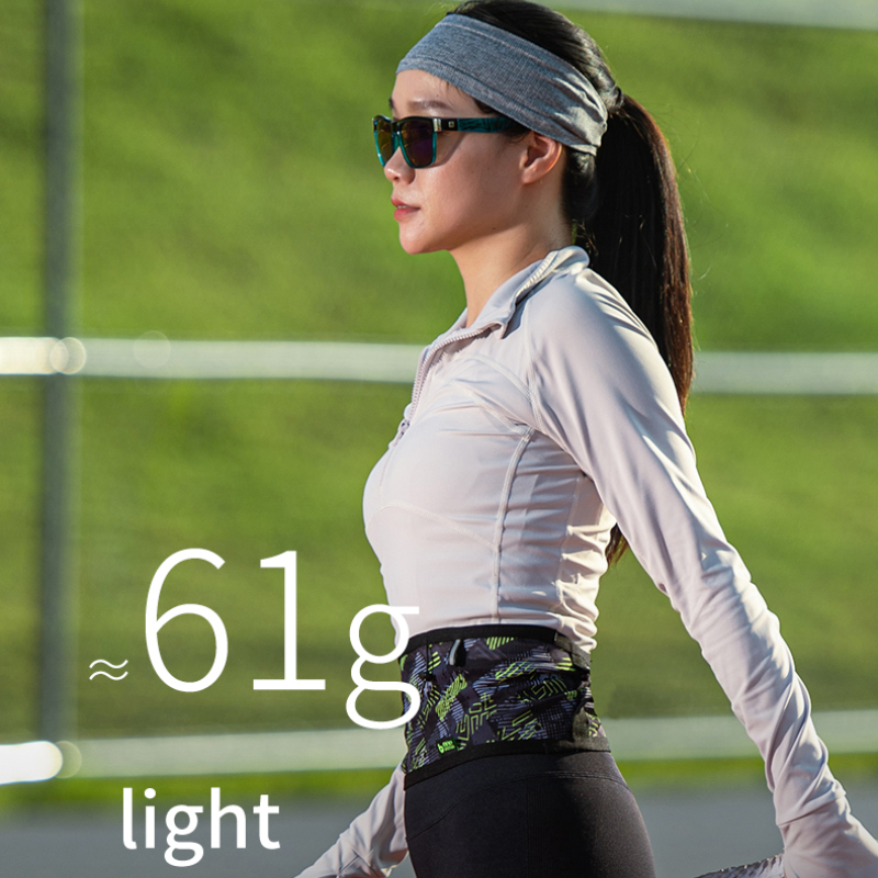 Neueste W1001 Neueste Woven Elastische Sport Taille Pack Laufende Rennen Nummer Gürtel Für Triathlon Marathon Radfahren Bergsteigen