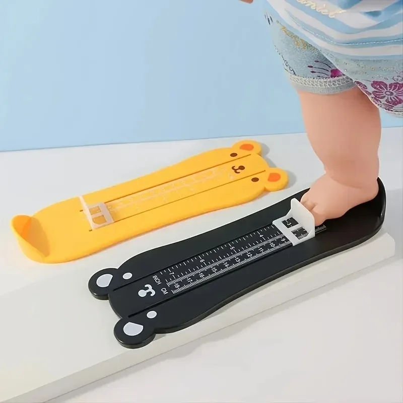 Dispositif de mesure du pied pour enfants, jauge de mesure de la longueur du pied, mesureur de chaussures pour nourrissons, règle de mesure de la taille des chaussures pour tout-petits