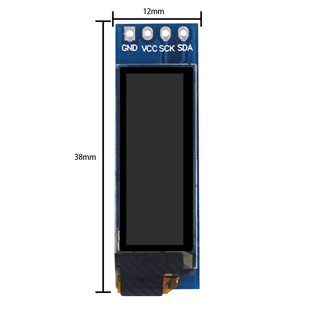 0.91 Inch OLED Module 0.91" White/Blue 128X32 OLED LCD LED Display Module IIC Communicate for Ardunio