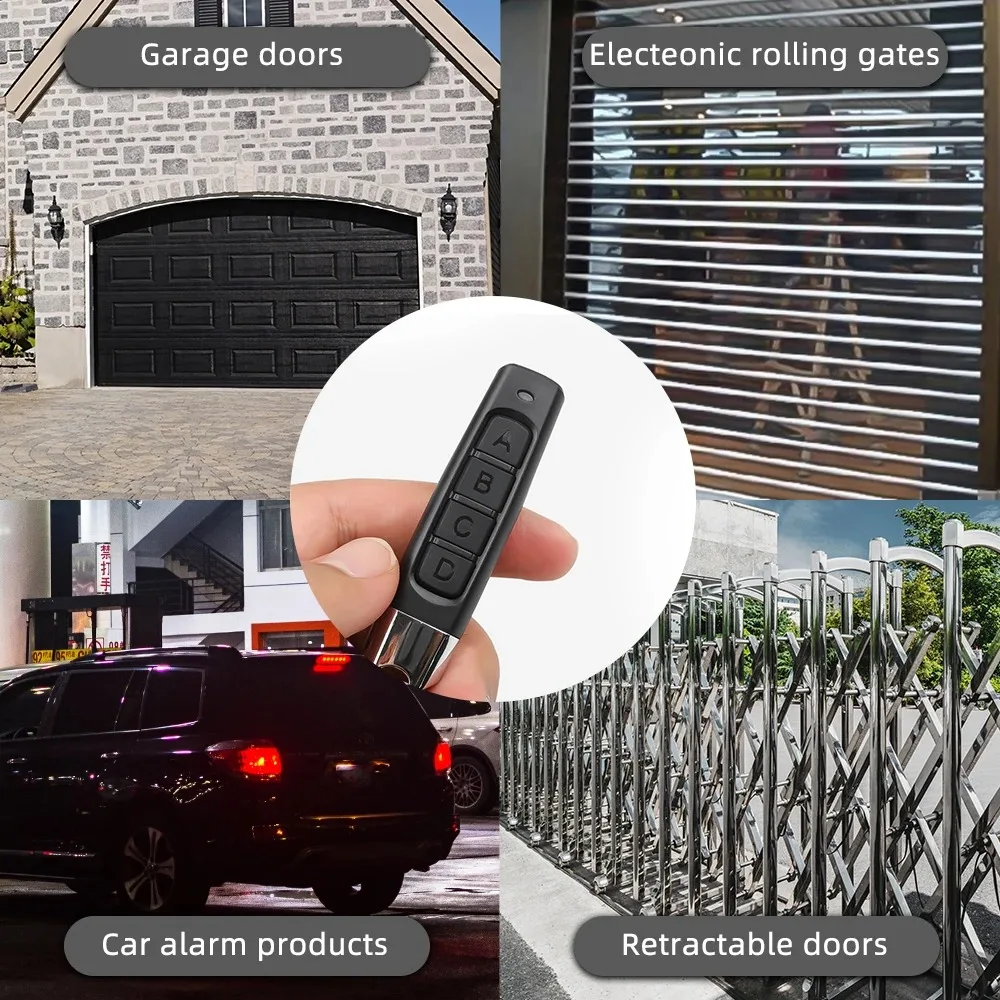 Clon de Control remoto de 433MHZ, código rodante de aprendizaje, llave de coche de 433,92 mhz, abridor de puerta de garaje, duplicador de Control remoto