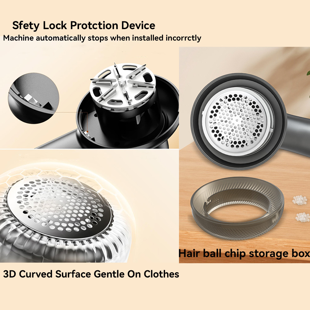 Removedor de fiapos elétrico com display digital portátil, recarregável, pelota, tecido, barbeador para roupas, roupas, fluff, bolas de cabelo