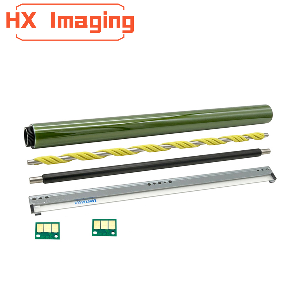 OPC Drum For KONICA MINOLTA Bizhub C258 C308 C368 C458 C558 C658 Drum Cleaning Blade Charge Roller DR-313 Drum Unit Rebuild Kit