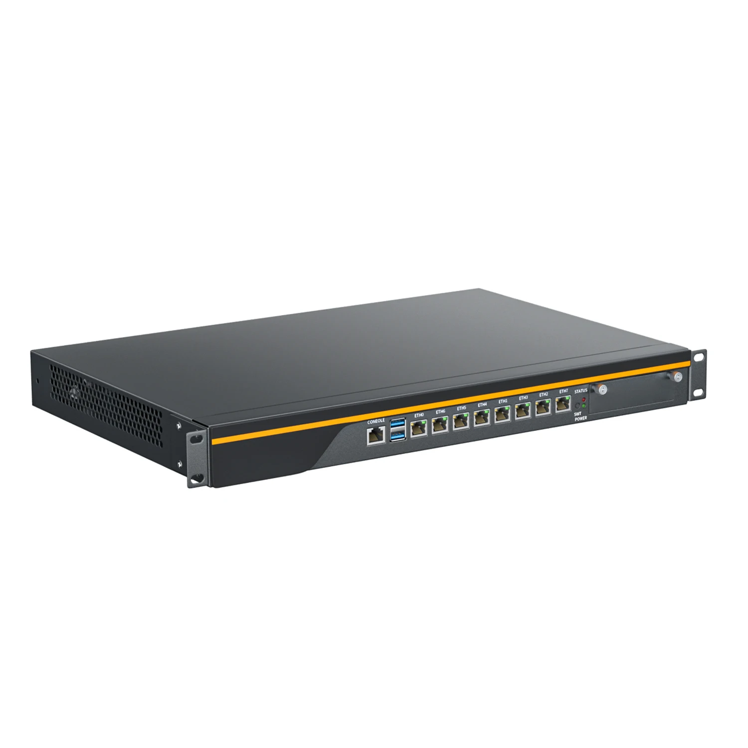 1U стойка LGA1151 брандмауэр прибор i7 9700 i5 9400 i3 9100 E3-1245V5 8 LAN 2/4 10G SFP pfSense OPNsense Mikrotik сервер