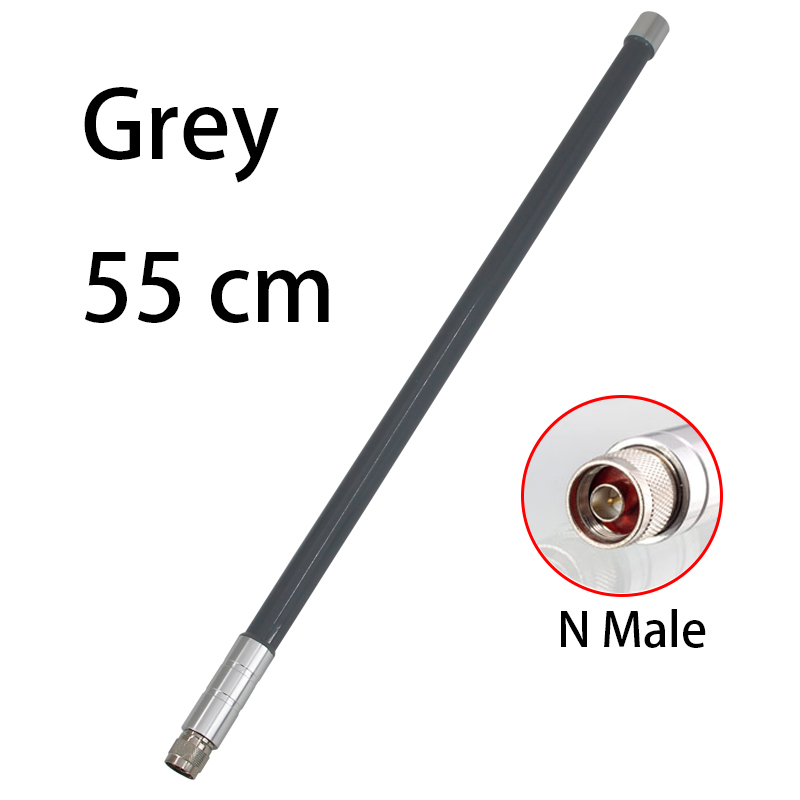 Enrutador de doble banda, Estación base AP, antena OMNI de alta ganancia N macho 5G WIFI, antena de fibra de vidrio impermeable para exteriores, 2,4g/5,8G