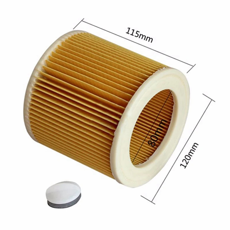 Per Karcher WD WD2 WD3 WD1 MV3 MV2 Serie Wet Dry Aspirapolvere Cartuccia di ricambio Filtro Strumenti per la pulizia della casa Accessorio