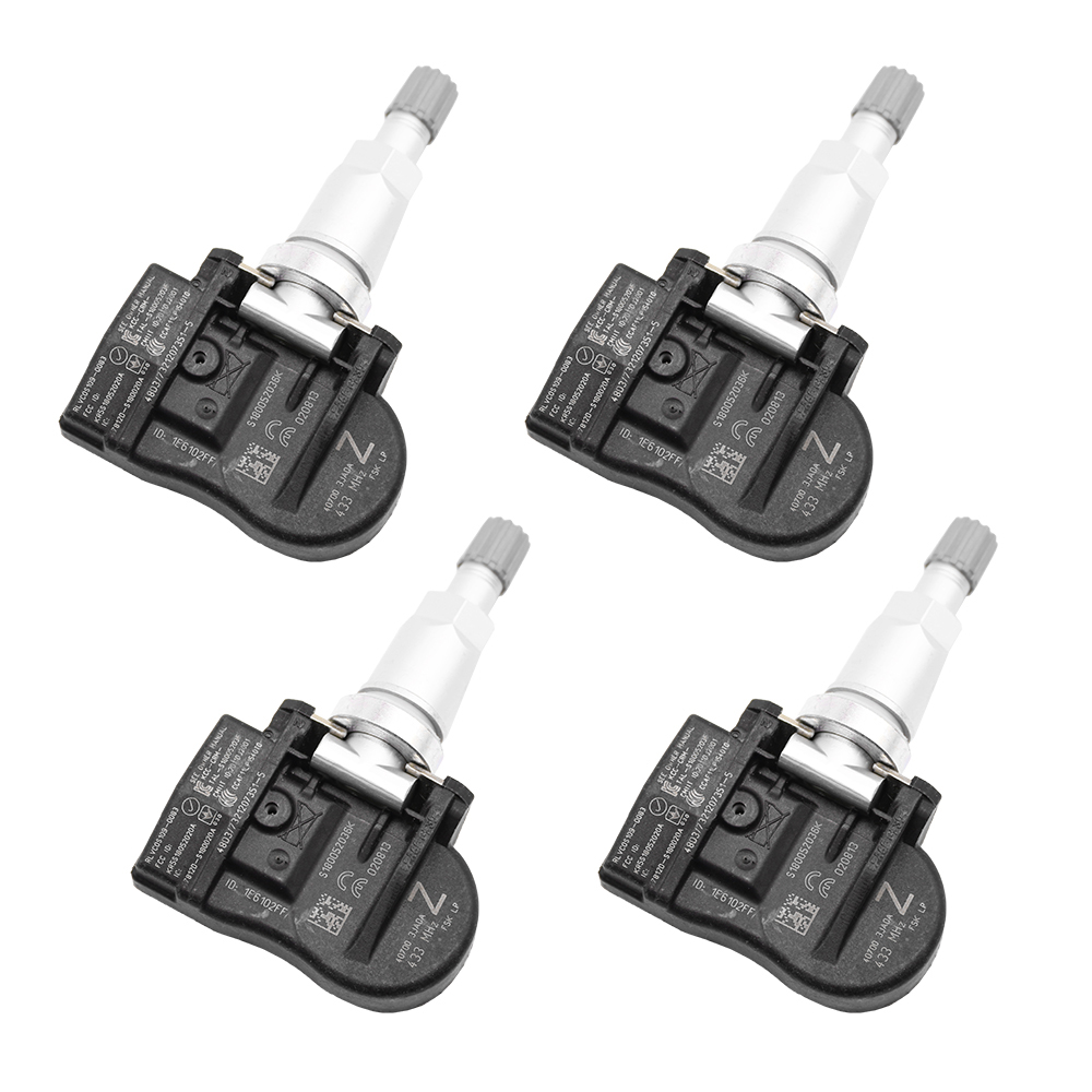 Sensor de presión de neumáticos TPMS 40700-3JA0B 407003JA0A para NISSAN LEAF ALTIMA MURANO 2015 2016 2017 2018 2019 INFINITI Q50 QX56, 4 piezas