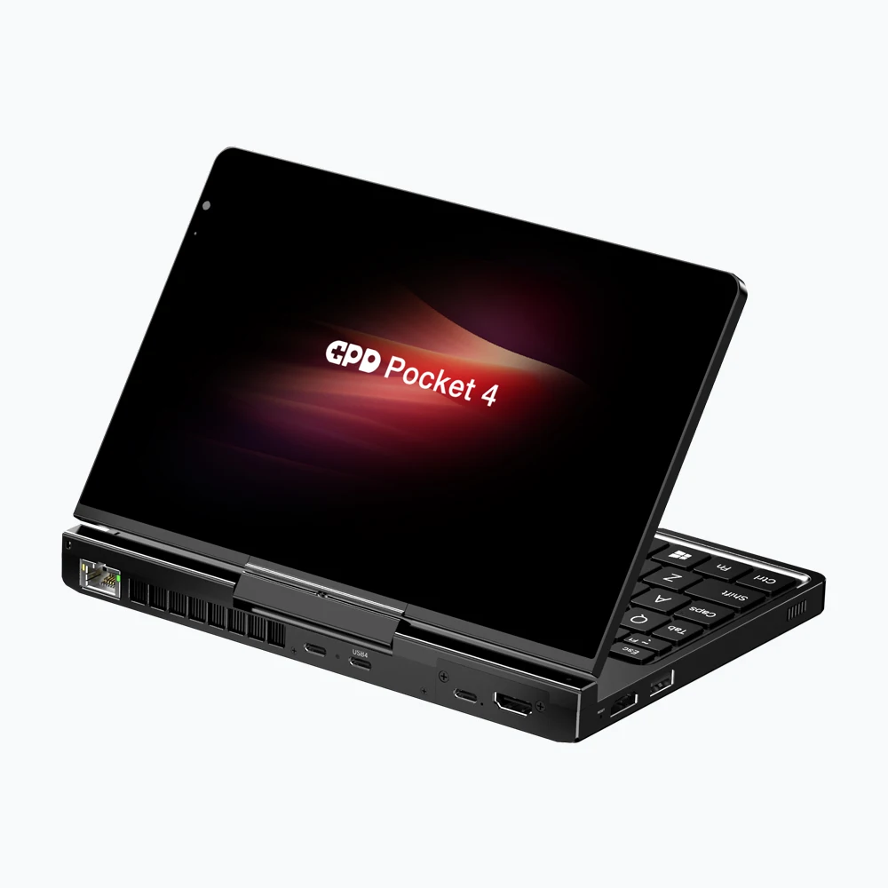 GPD pocket4 mini computadora portátil pequeña de juegos de operación y mantenimiento portátil pantalla táctil de 8,8 pulgadas