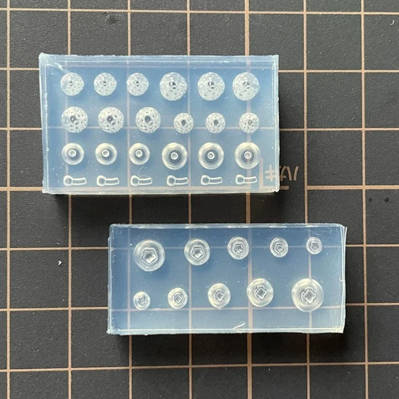 Molde para golosinas con temática frutas, molde silicona con forma fresa y cereza/arándano para manualidades y XXFB