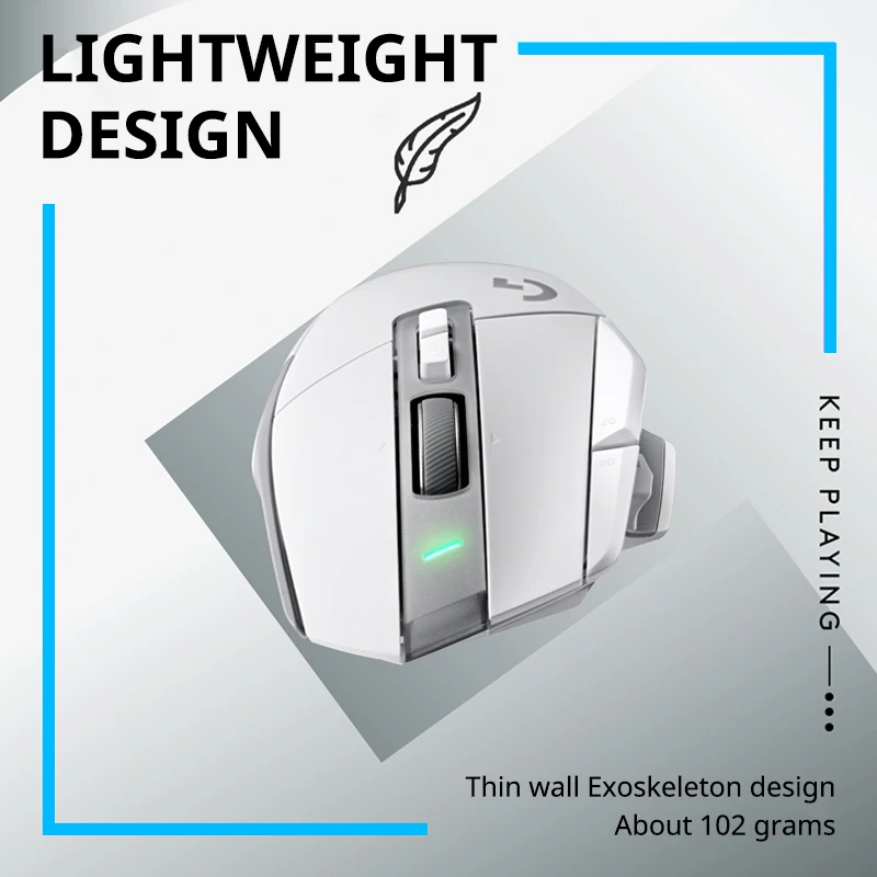 Logitech (G) G502 X Advanced Edition Новая оптически-механическая игровая мышь с гибридным двигателем Micro HERO