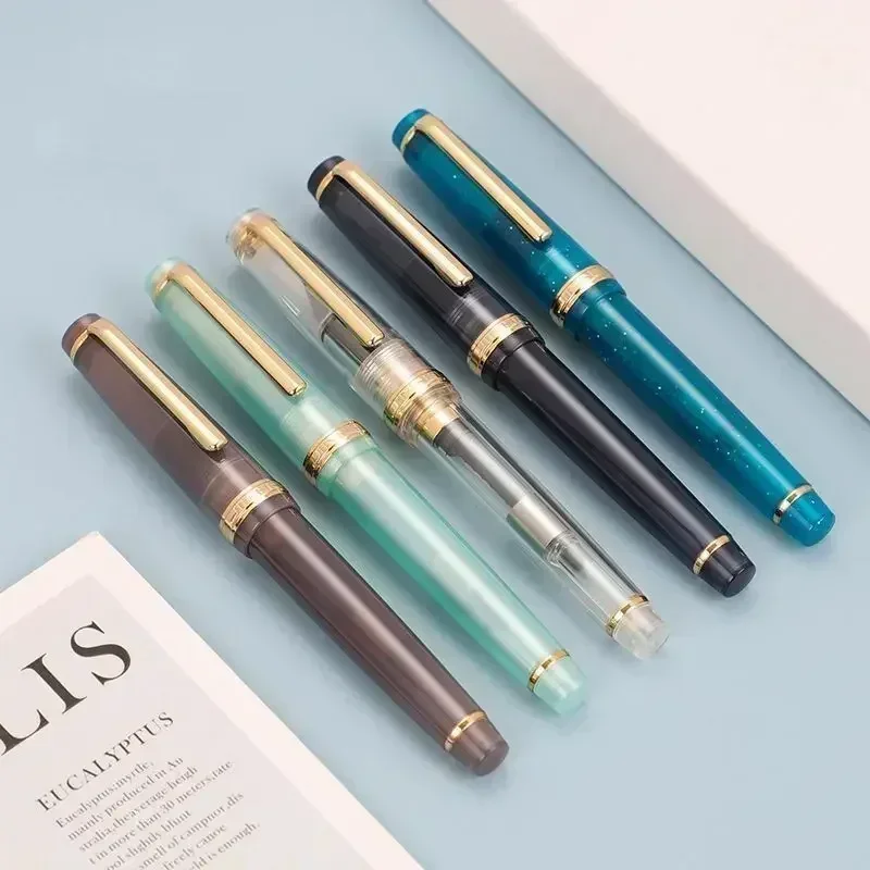 Jinhao 82 Fountain ปากกาสีใหม่หรูหราปากกา 0.7/0.5/0.38 มม.Extra Fine Nib เขียนอุปกรณ์สํานักงานเครื่องเขียนโรงเรียน