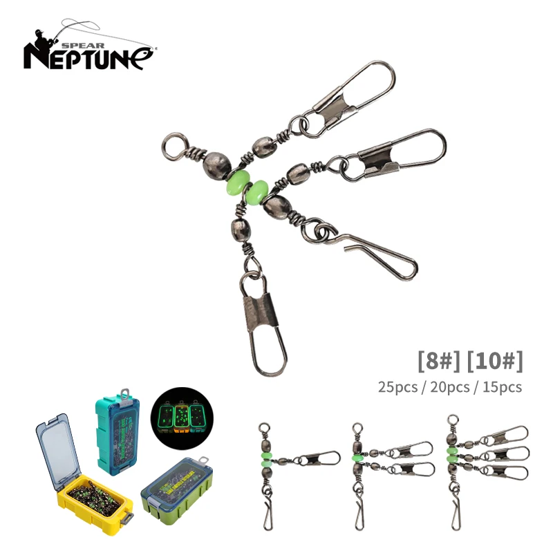 Nieuwe 8 #10 # Inktvis Jig Aas Wartels Visserij Met Rollende Draaibare Massieve Ring Visconnector Met Interlock Snap Accessoires