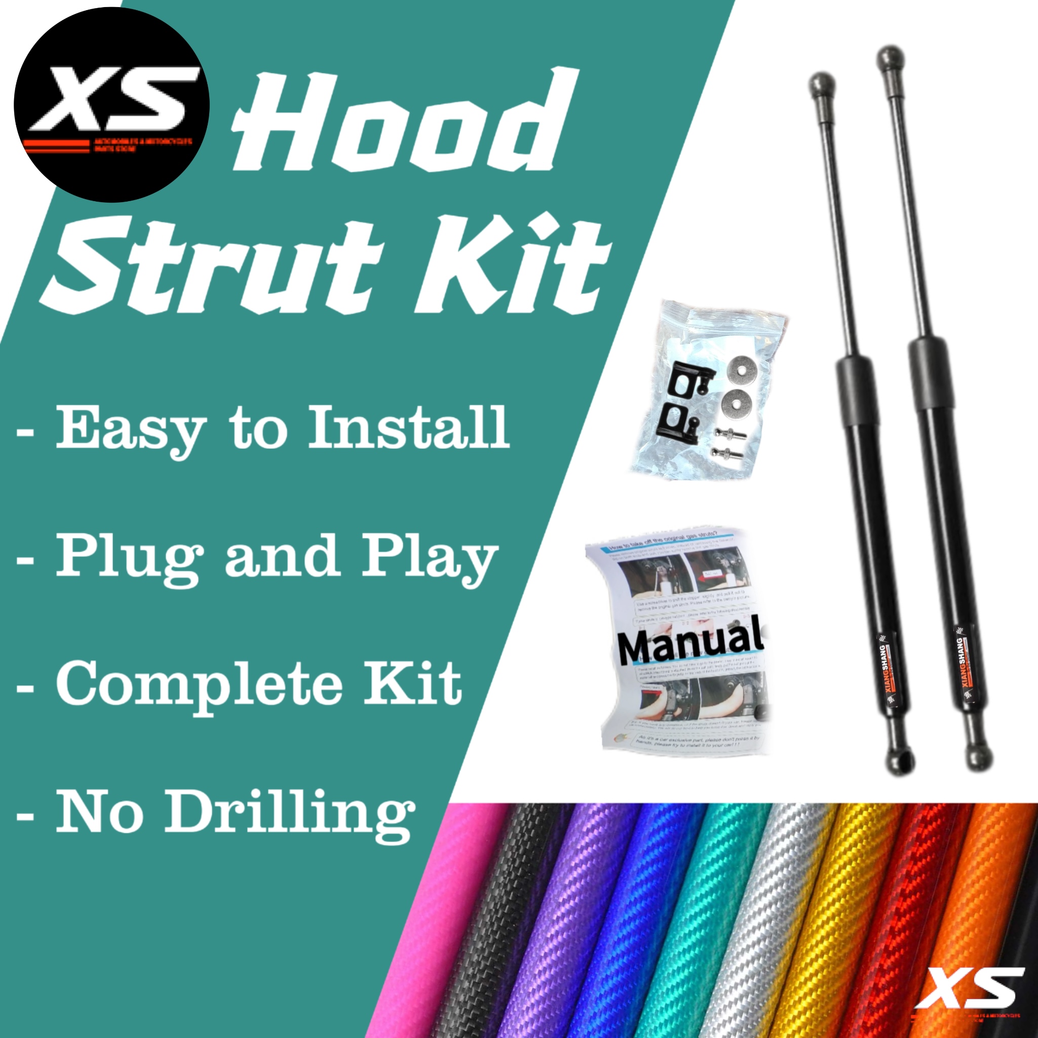 Amortecedores de capô para assento ibiza mk3 6l 2002-2008 capô dianteiro modificar choques amortecedor elevador suporta haste absorvedor cilindros de mola a gás