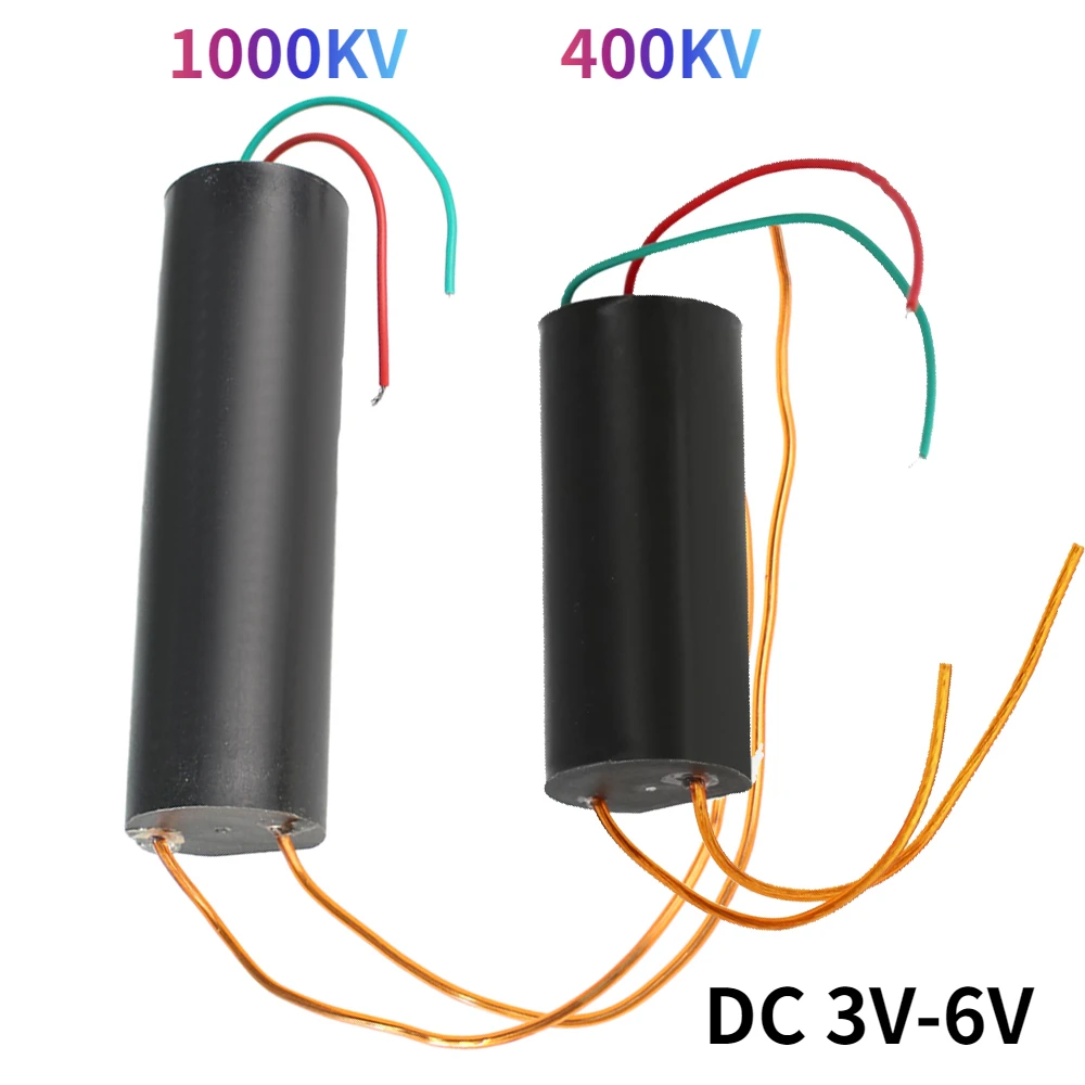400KV 1000KV Boost Step up Power Modul DC 3-6V Hochspannungsgenerator Hochspannungsmodul 400000 V 1000000 V