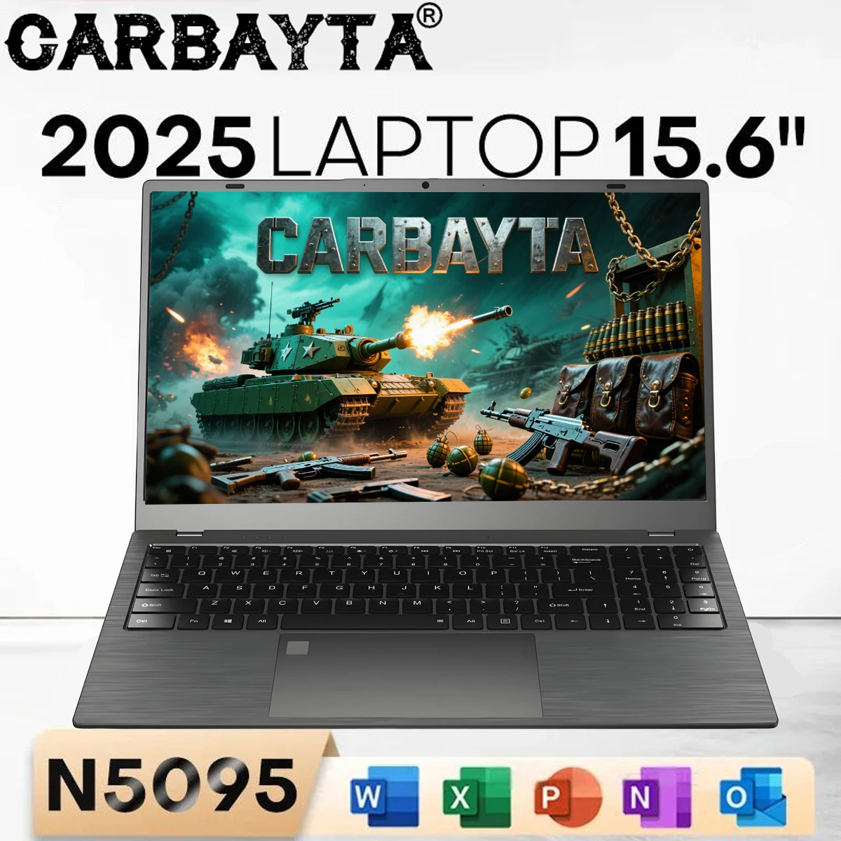 2025 15.6"  IPS Laptop RAM 16GB Rom 128GB-2TB SSD11th Intel Celeron N5095 Windows 11 Pro 5G WiFi Workstation Global Shipping