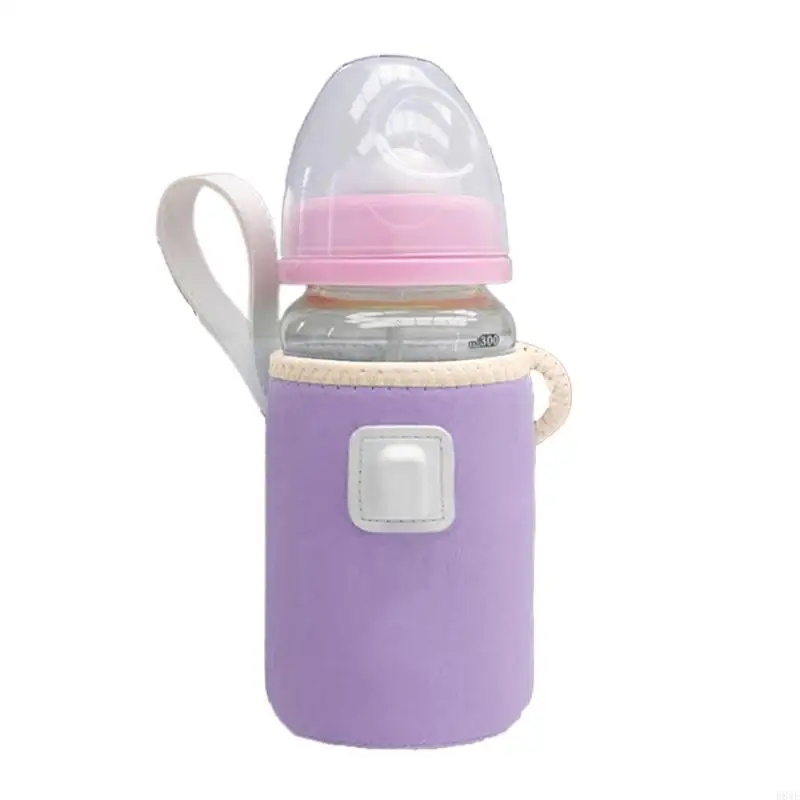 D84E Sacos quentes leite USB Viagem Water Heater com carregamento alça o aquecedor garrafas enfermagem para