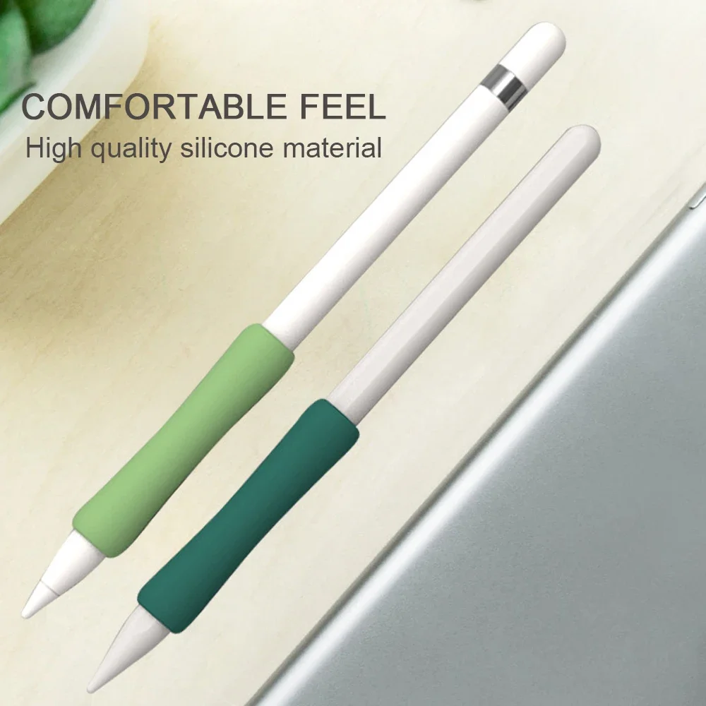 Para apple pencil 2 1 caso capa universal colorido para ipad lápis caso antiderrapante proteção anti-risco manga de silicone