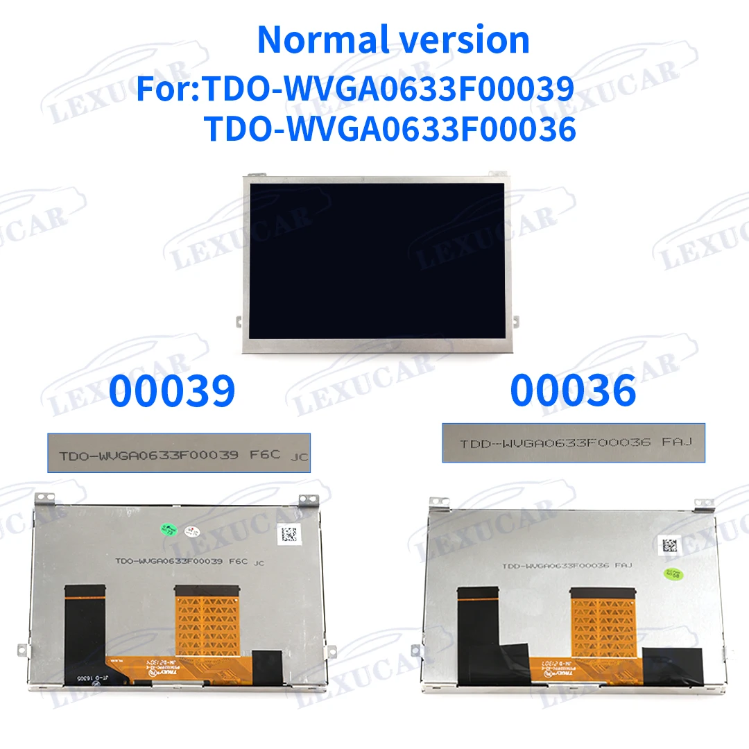 Pantalla táctil de 6,5 pulgadas para VW MIB STD2 TDO-WVGA0633F00039/36 WVGA0633F00045 reproductor Multimedia de coche 680 682 200 Radio de navegación