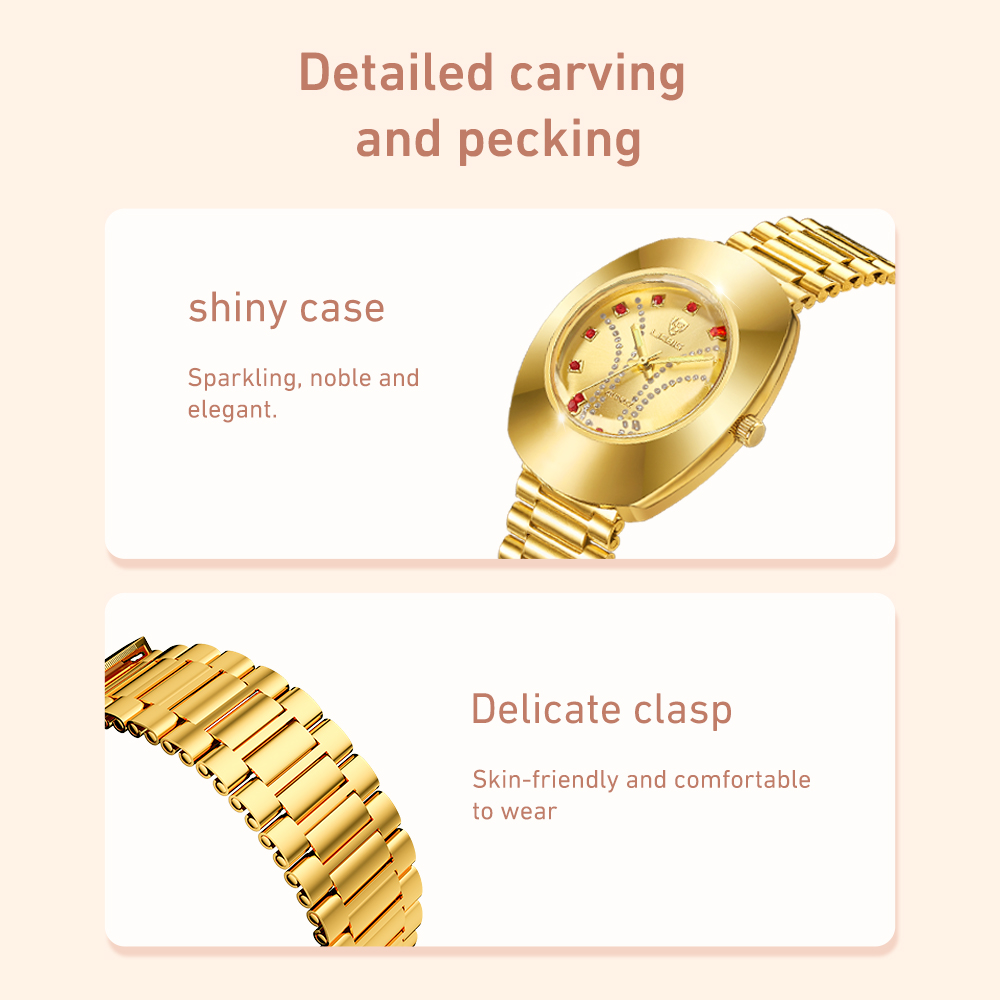LIEBIG, nuevo conjunto de relojes de moda, reloj Original para hombres y mujeres, relojes de pulsera de cuarzo, reloj resistente al agua de marca superior para mujer, reloj femenino