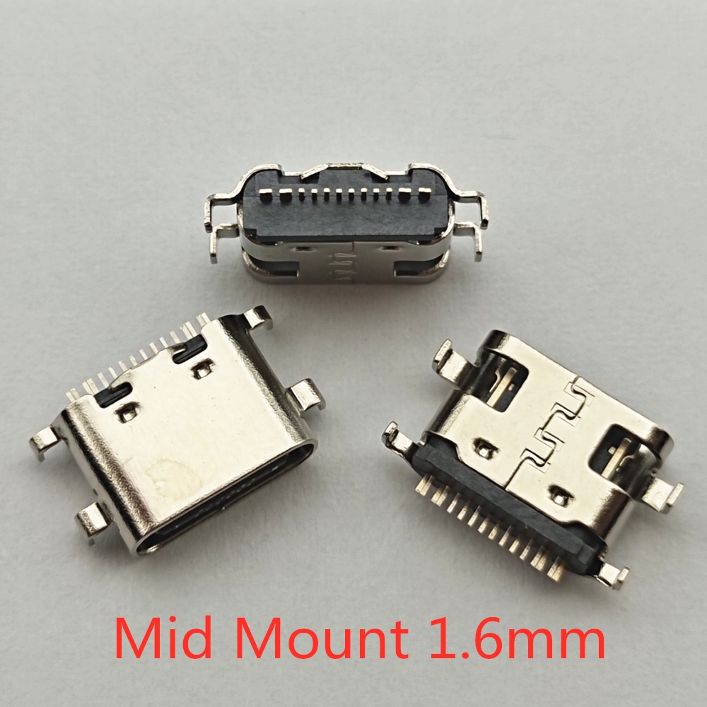 10-100 шт., интерфейсы USB Type-C, 16P, 1,6 мм