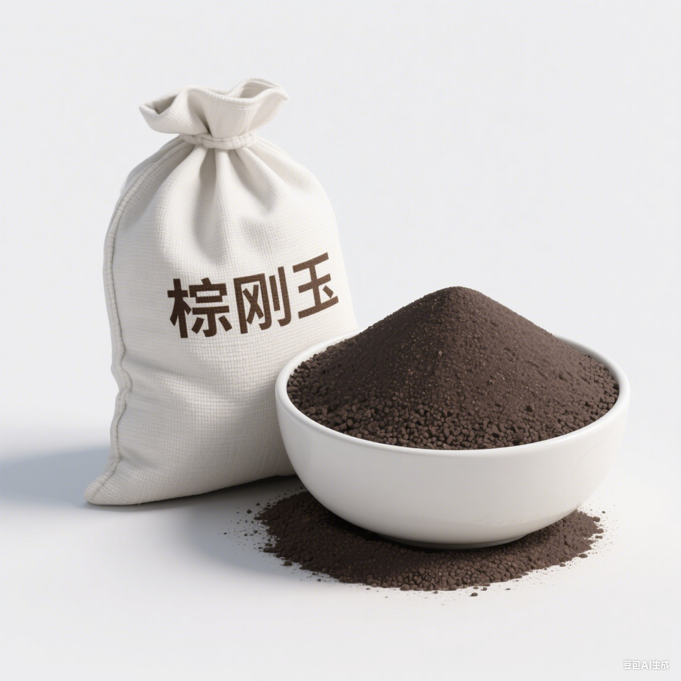 LOLO 500 g braunes Korund-Schleifmittel, Sandstrahlen, Rostentfernung, Metallpolieren, Schleifpulver