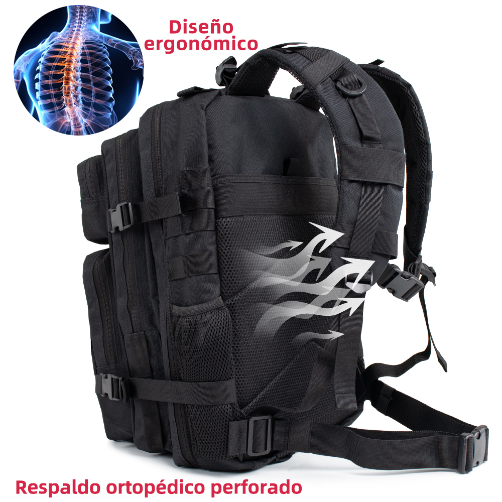 Ginásio bagtactical backpack45l caminhadas montanhismo saco de acampamento à prova dwaterproof água ao ar livre mochilas multifuncional expansão mochila