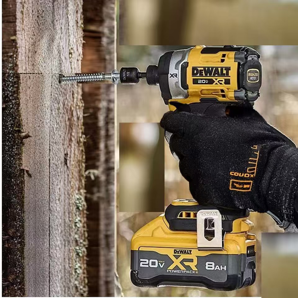 DEWALT DCF850 インパクトドライバー電動ドライバー 20V リチウム電池ブラシレスバッテリードライバー高トルクツール 공구