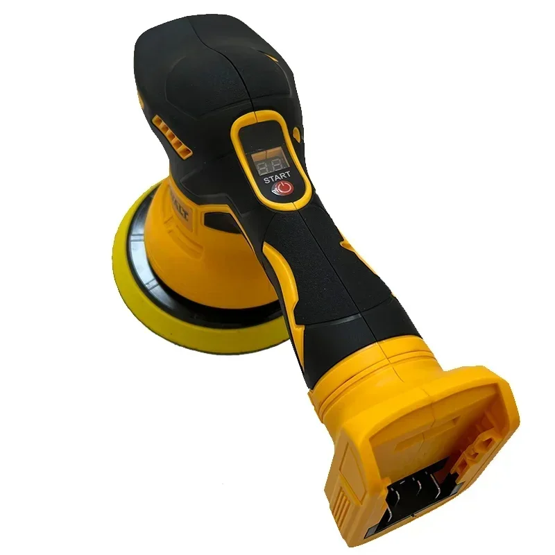 เครื่องขัดสีรถยนต์ไร้สาย Dewalt 8 ระดับความเร็ว พร้อมหน้าจอดิจิตอล ใช้กับแบตเตอรี่ Dewalt 20V
