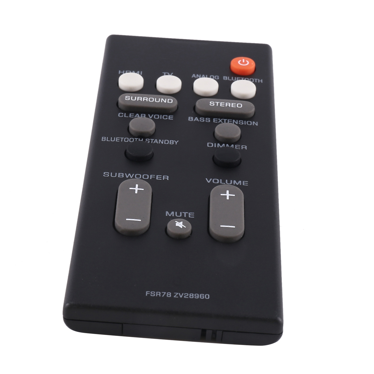 A66I Remote Control FSR78 ZV28960 untuk Yamaha YAS-106 YAS-207 ATS-1060 YAS-107 ATS-1070 Bluetooth Soundbar Sistem