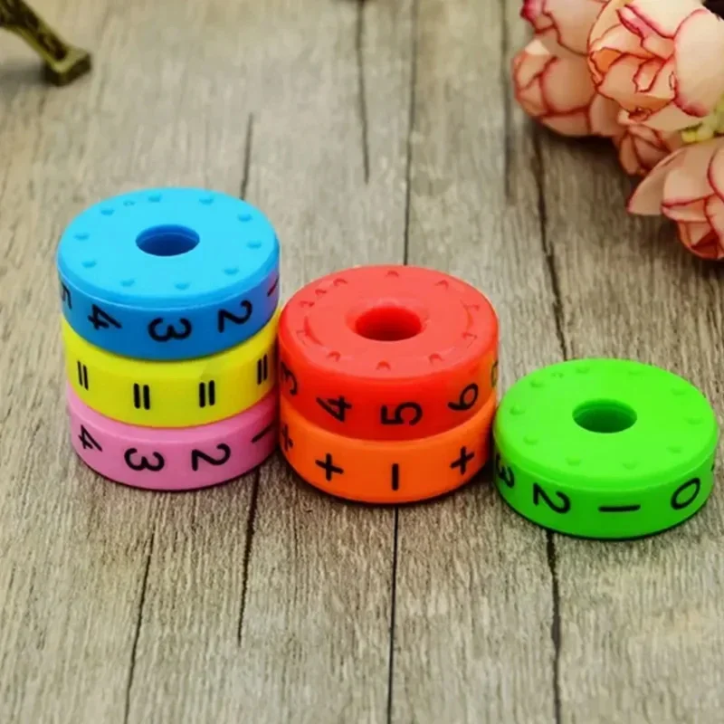 Jouets magnétiques Montessori, jouets éducatifs d'apprentissage précoce pour enfants, mathématiques, chiffres d'affaires, bricolage, puzzle à assembler, pour enfants, garçons et filles