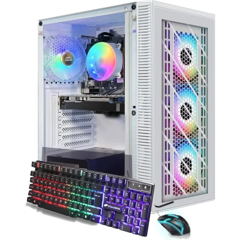 Computadora de sobremesa para PC gaming, GeForce GTX 1660 Super 6G, Core I7 8th hasta 4,1 GHz, 16G DDR4, 1T SSD, WiFi 6 y BT