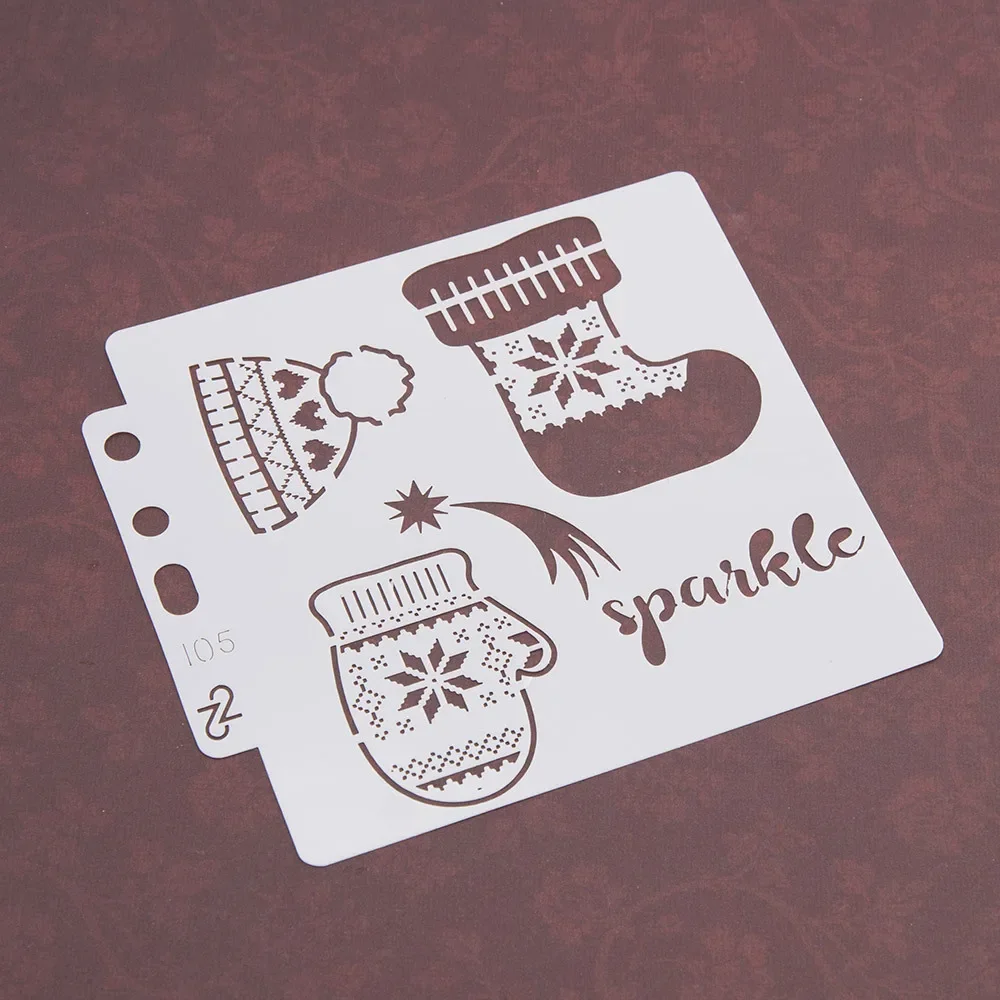 Xinh Xắn Rỗng Stencil Phun Sơn Bản Mẫu Trước Truy Tìm Thước Stencils Cho Tranh Dán Tường Cửa Sổ Thêu Sò Sách Trang Trí