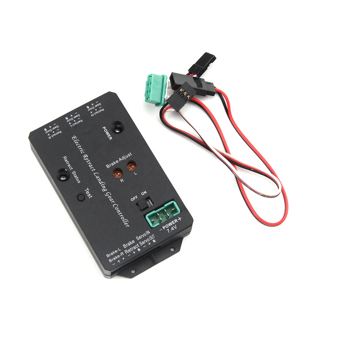 Zestaw standardowego elektronicznego podwozia CYS-R2090 do samolotów Vortex/Jet o wadze 6-12 kg