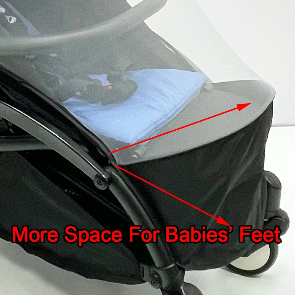 Acessórios para carrinho de bebê rede mosquiteira com bolso para os pés para carrinho de bebêzen yoyo 2 yoyo2 yoya