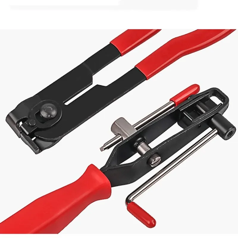 1 Set CV Joint Boot Clamp Zangen Set Auto Banding Werkzeug mit Cutter Edelstahl Ohr Typ Automotive Schlauch Achse Reparatur Tools Kit