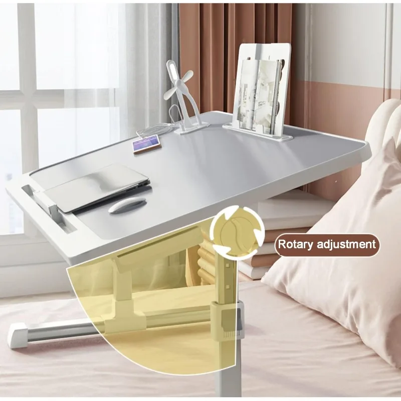Laptop Bed Tray Table Adjustable Laptop Bed Stand Portable Standing Table Foldable Legs Lap Tablet Table for Sofa Couch Floor