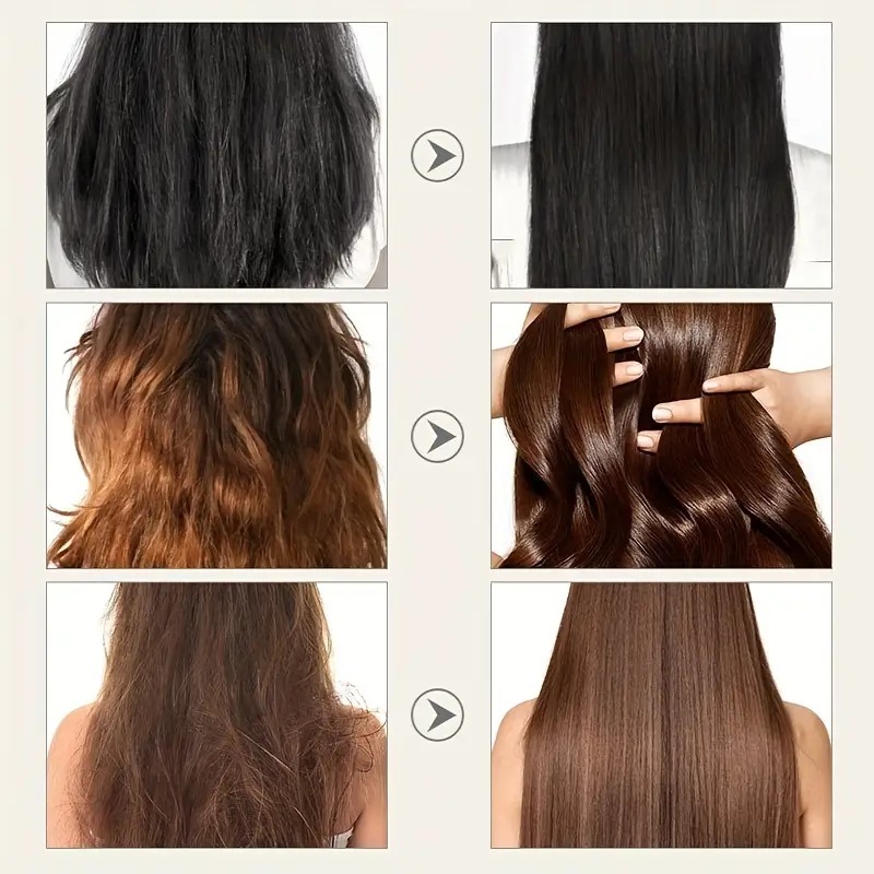 魔法のケラチンヘアマスク虐待された髪のための 5 秒修復ダメージ縮れ毛スムージング栄養矯正ヘアケア