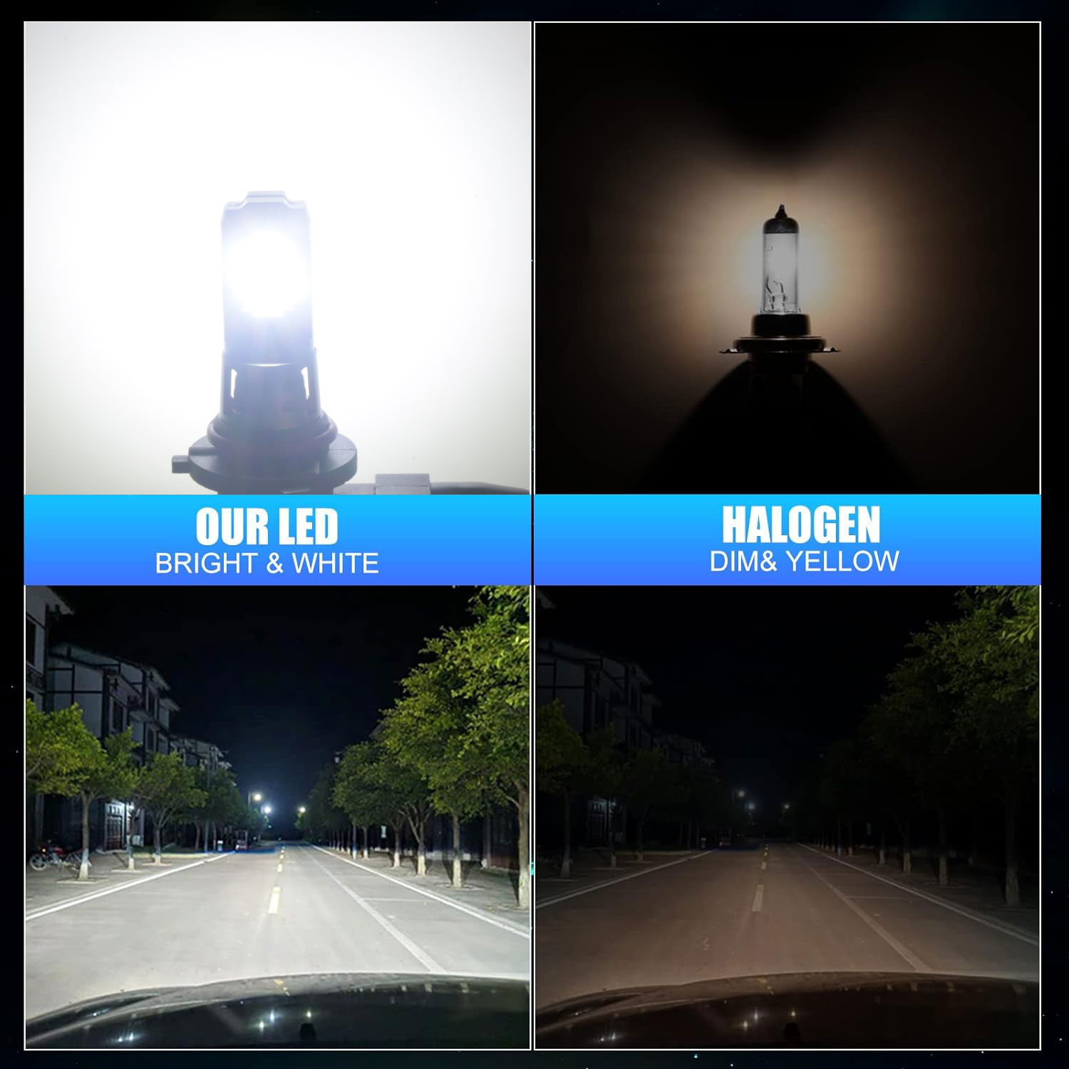 30000LM H8 H11 LED ampoule de phare 9005 HB3 9006 HB4 H16 JP antibrouillard Canbus Mini 880 881 blanc 6500K CSP pour voiture Auto Diode Lam