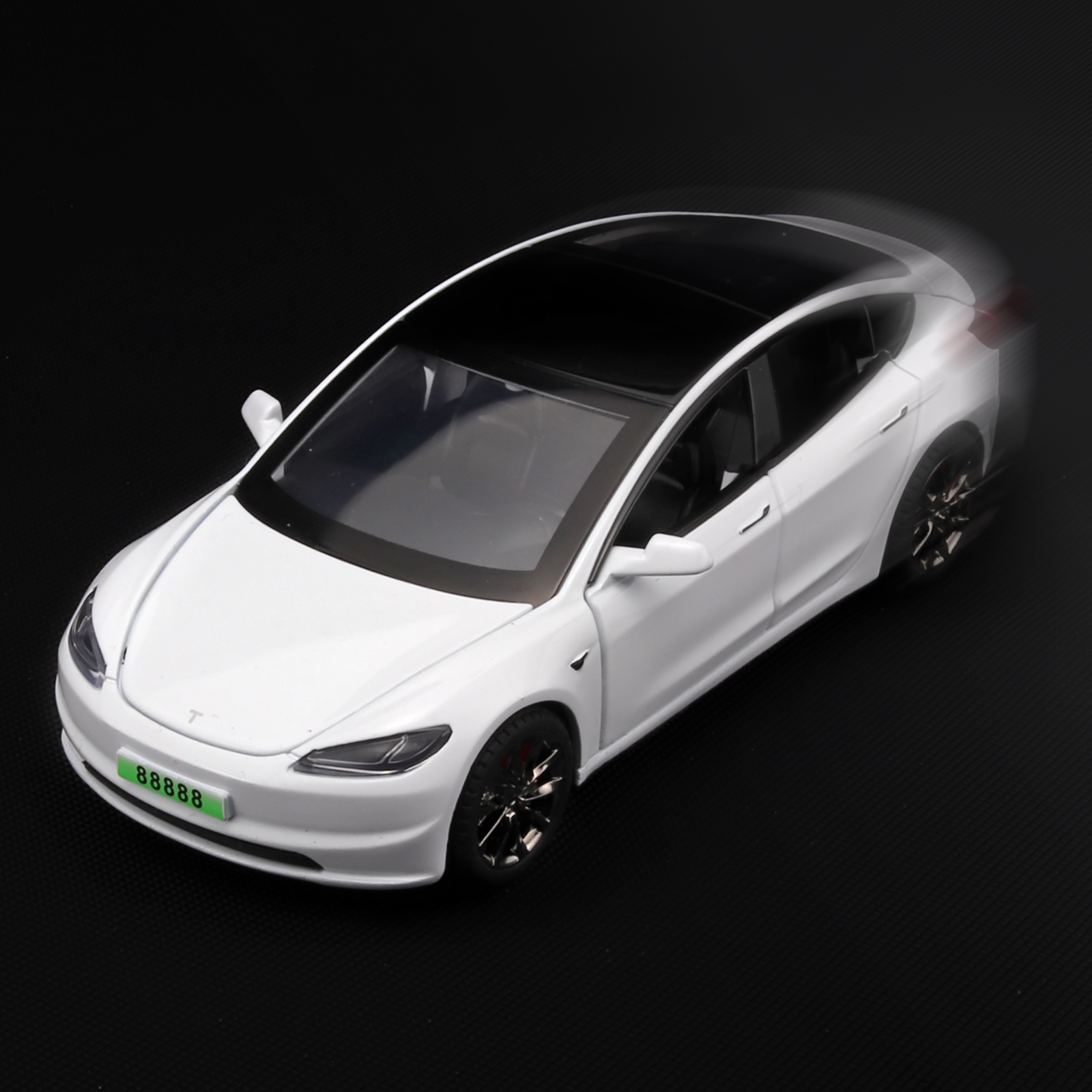 Nieuwe 1/32 MODEL 3 legering gegoten automodel simulatie geluid en licht kinderen speelgoed auto ouder-kind spel verjaardagscadeau
