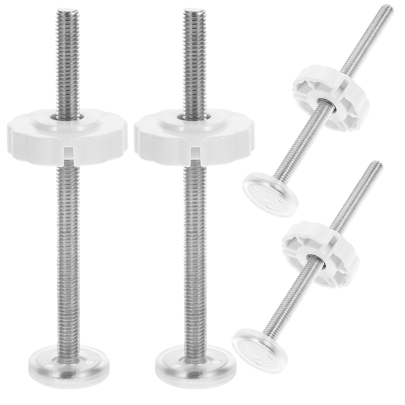 4 Pcs Baby Gate Hardware Replacement Parts Threaded Spindle Gates Bolt Aluminum Tension