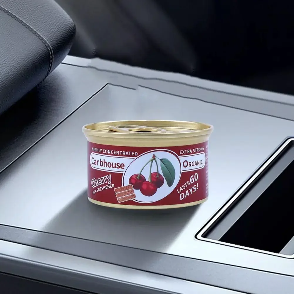 Ambientadores para coche, suministros de Perfume para automóviles, bloques de madera enlatados, explosión de sabor a café, suministros desodorantes de aromaterapia extranjera para coche