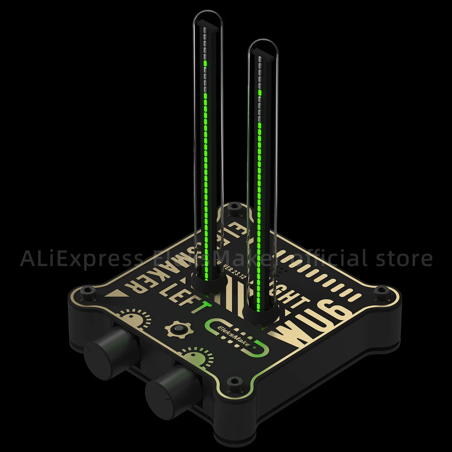 Eleksmaker | WU6หลอดเรืองแสงแบบเรโทร, WU9, เครื่องวัดดนตรีวัดระดับไฟตั้งโต๊ะตกแต่งจังหวะ