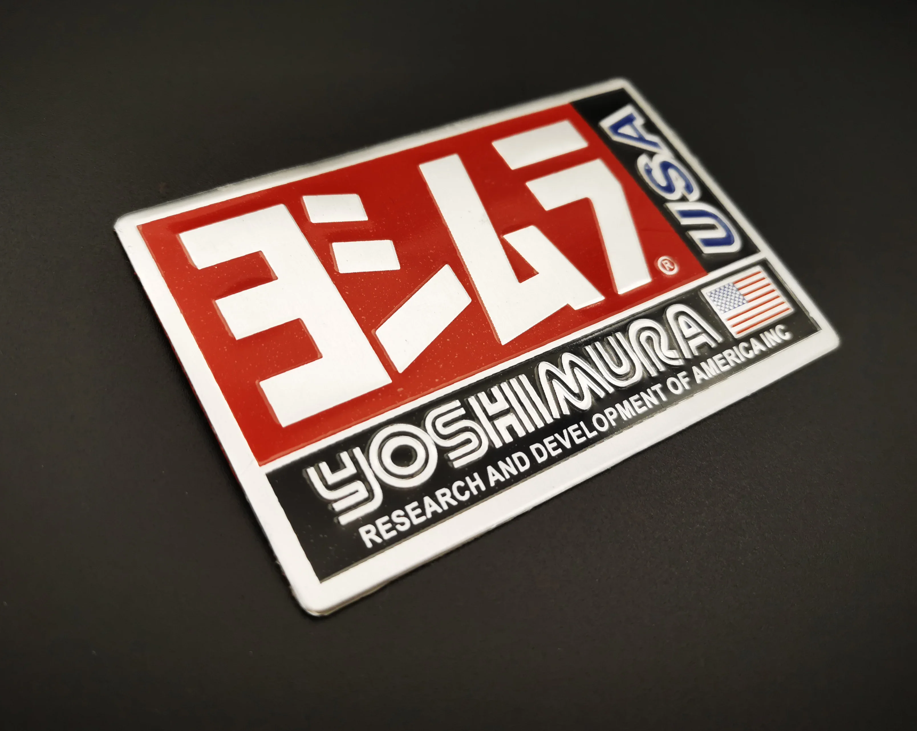 1pcs  Aluminium Motorcycle Exhaust Pipes Decal Sticker Cool Personality Scorpio For Yoshimura USA Japan Stickers Decal