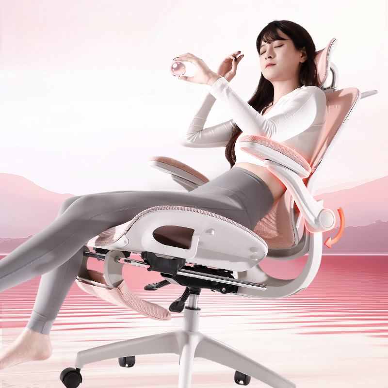 エグゼクティブ通気性オフィスチェア人間工学に基づいた会議リクライニングチェア無地オフィスチェアメッシュ弾性 Muebles 椅子家具