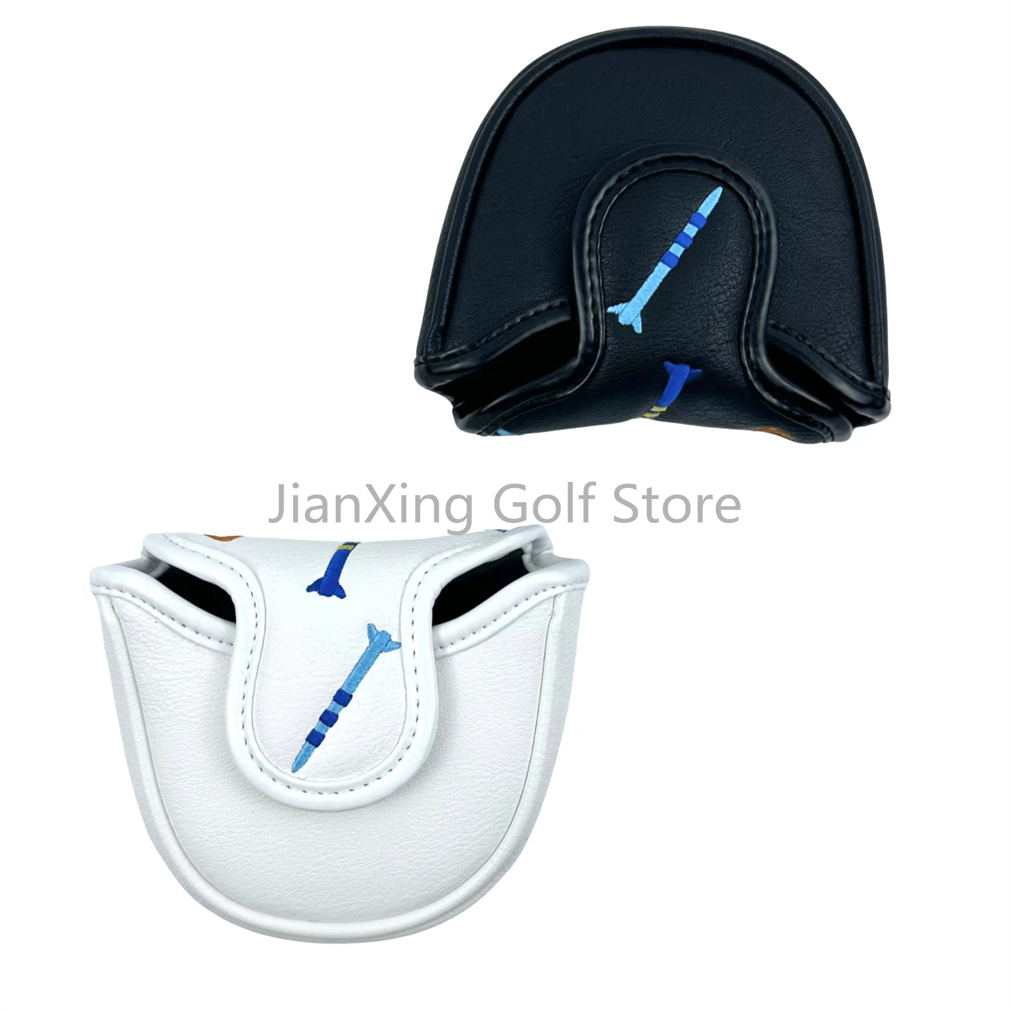 スポーツフィッシングルカバー,パトルモデル,ジッチャージャーカバー,磁気クロージャー,ゴルフヘッドカバー,1個