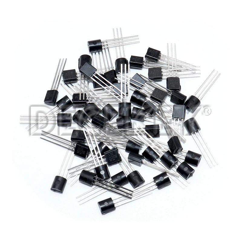 50/100PCS Transistor Kit 2N2222 TO92 NPN 30v 800MA Transistoren Elektronische kit