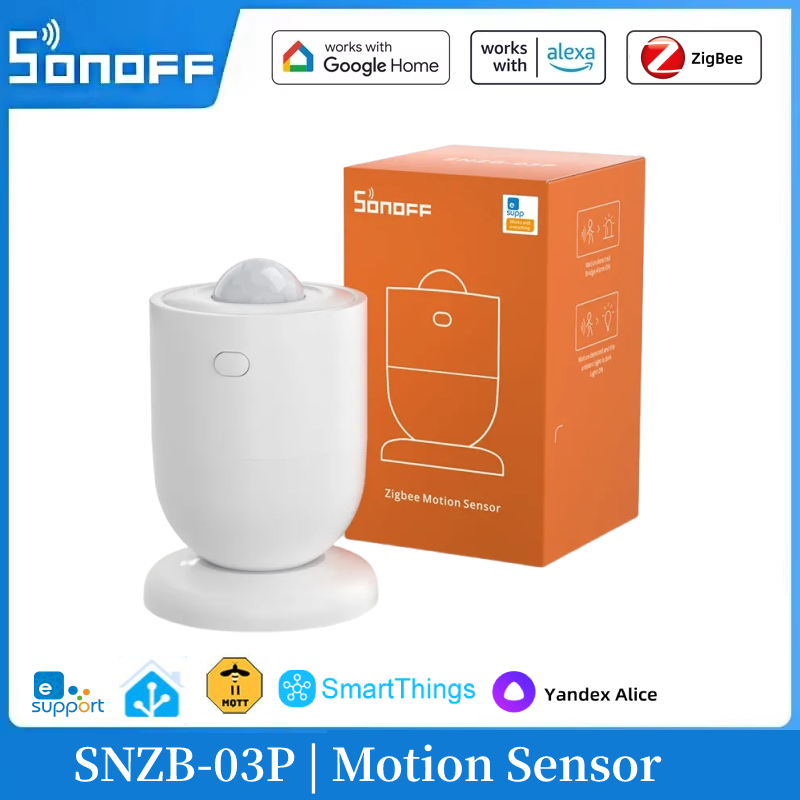 SONOFF SNZB-03P Zigbee-Bewegungssensor, intelligenter Bewegungsmelder, 5 Sekunden schnellerer Erkennung, intelligente Szene, Alexa, Google Home Assistant Mqtt