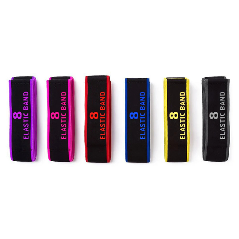 8 Section Style Dance Resistance Band Yoga Stretching Pilates Fitness Digital Elasticity Elastic Stretch Training Tension Belt