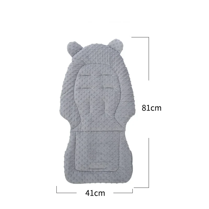 Kinderwagen Zitkussen Katoen Baby Dubbelzijdig Zitkussen Dikke Warme Universele Kinderwagen Matras Mat Kinderwagen Accessoires